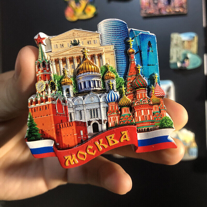 European America Varied Cities Tourism Travel Souvenir 3D Resin Fridge Magnets