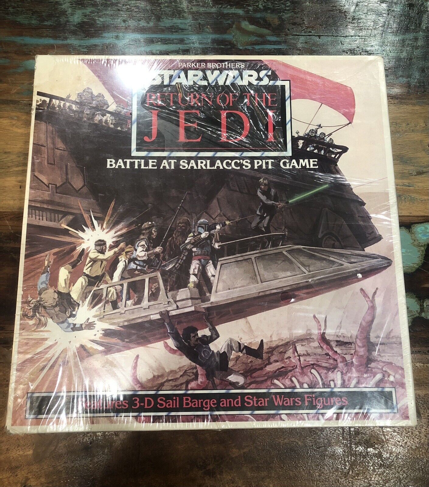 1983 Parker Brothers Return of the Jedi Battle at Sarlaccs Pit Game New In Box