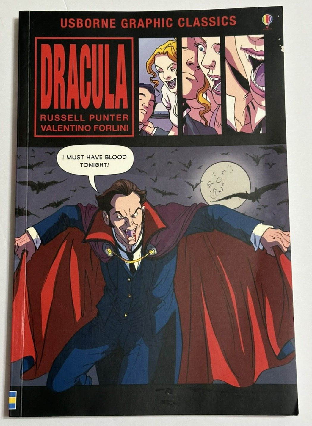 Dracula Usborne Graphic Classics Comic Book Graphic Novel