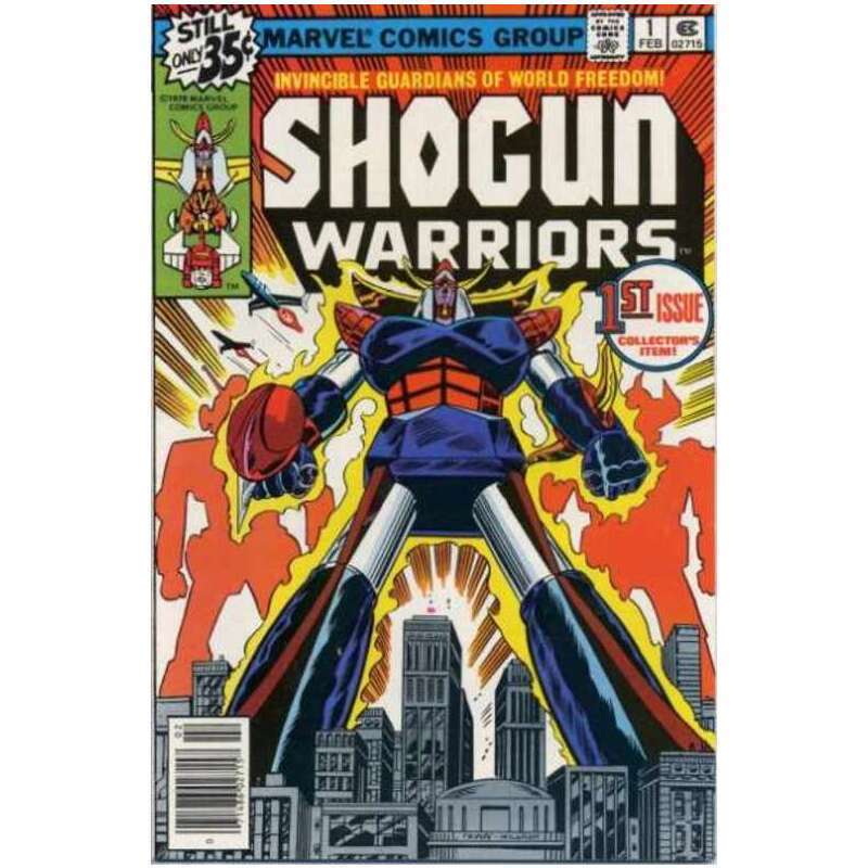 Shogun Warriors #1 in Very Fine minus condition. Marvel comics [e@