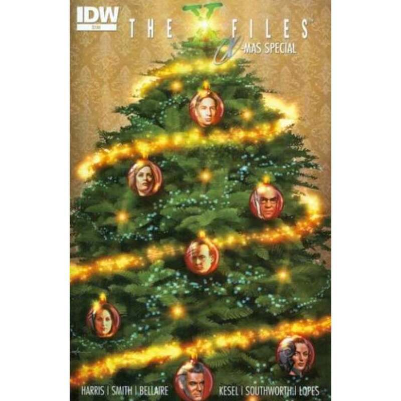 X-Files (2009 series) X-Mas Special #1 in Near Mint condition. DC comics [j\