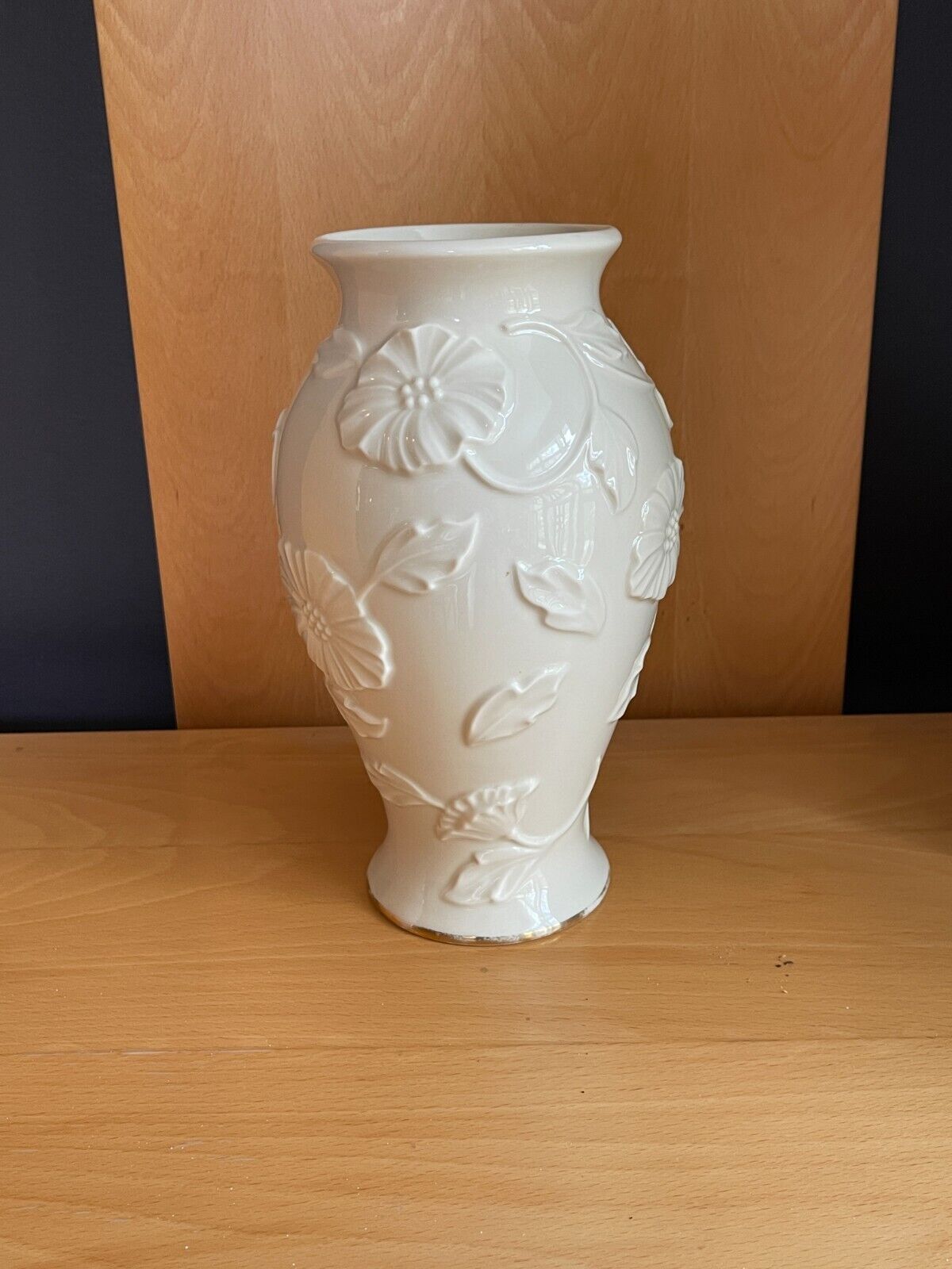 Lenox Porcelain Poppy Vase - 