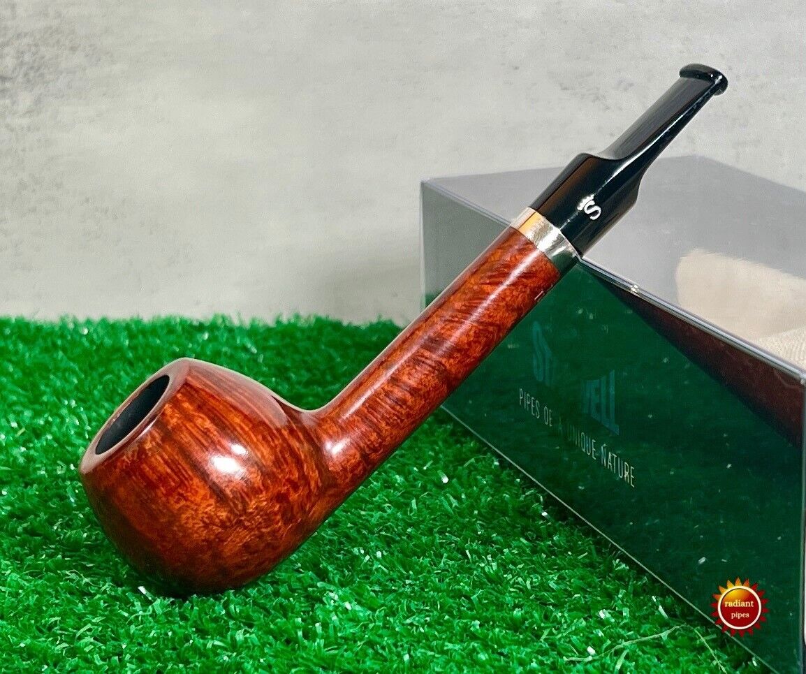 New Stanwell Revival Lmtd. Release Pipe, Straight Grained Apple & Silver Band