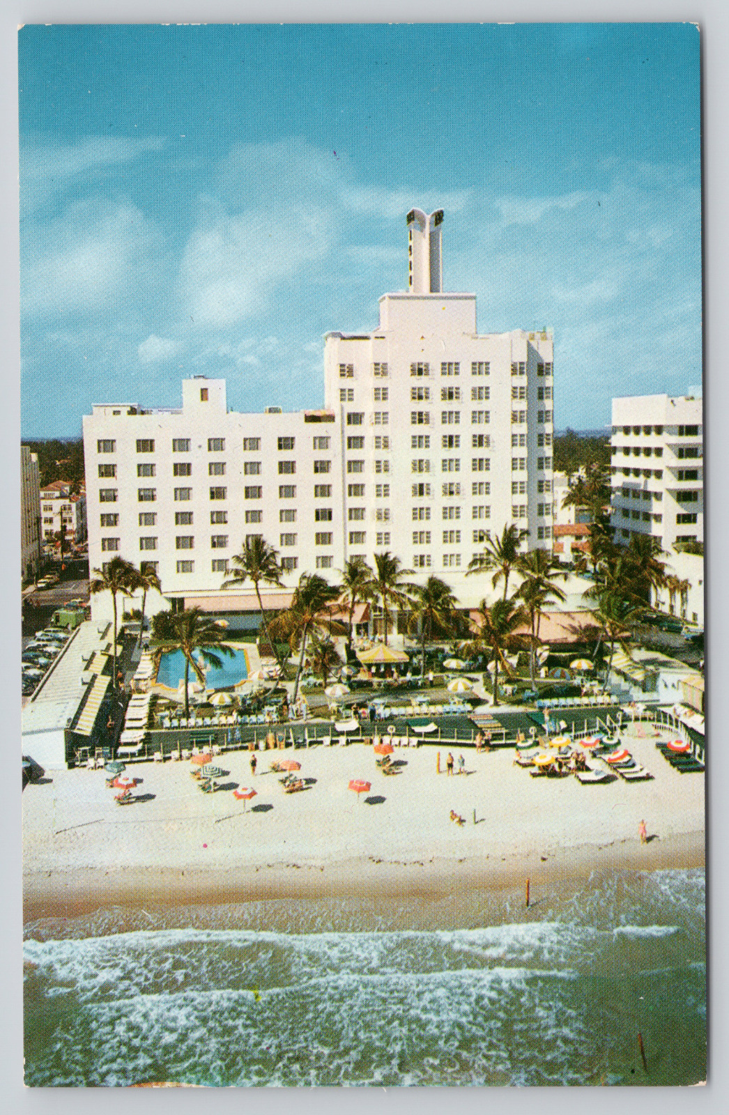 Postcard Miami Beach, Florida, The Sea Isle Hotel A545