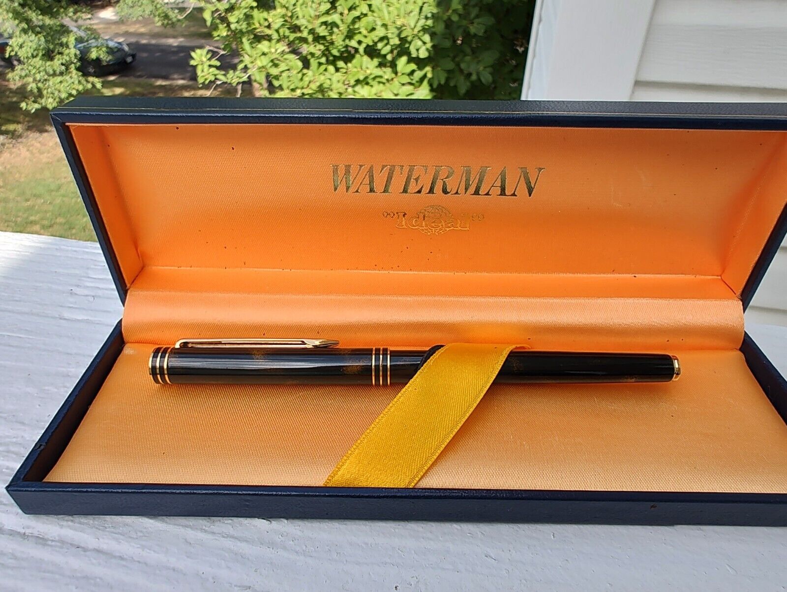 Rare Waterman Le Man 100 fountain pen 18k Ideal F nib with original Box