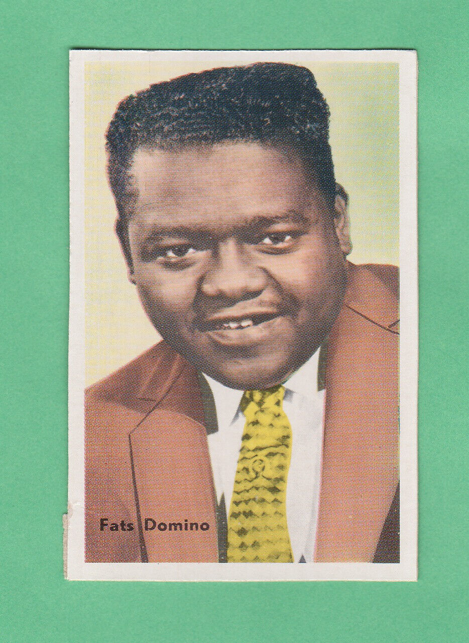 1950\'s Fats Domino  Card  Rare  \