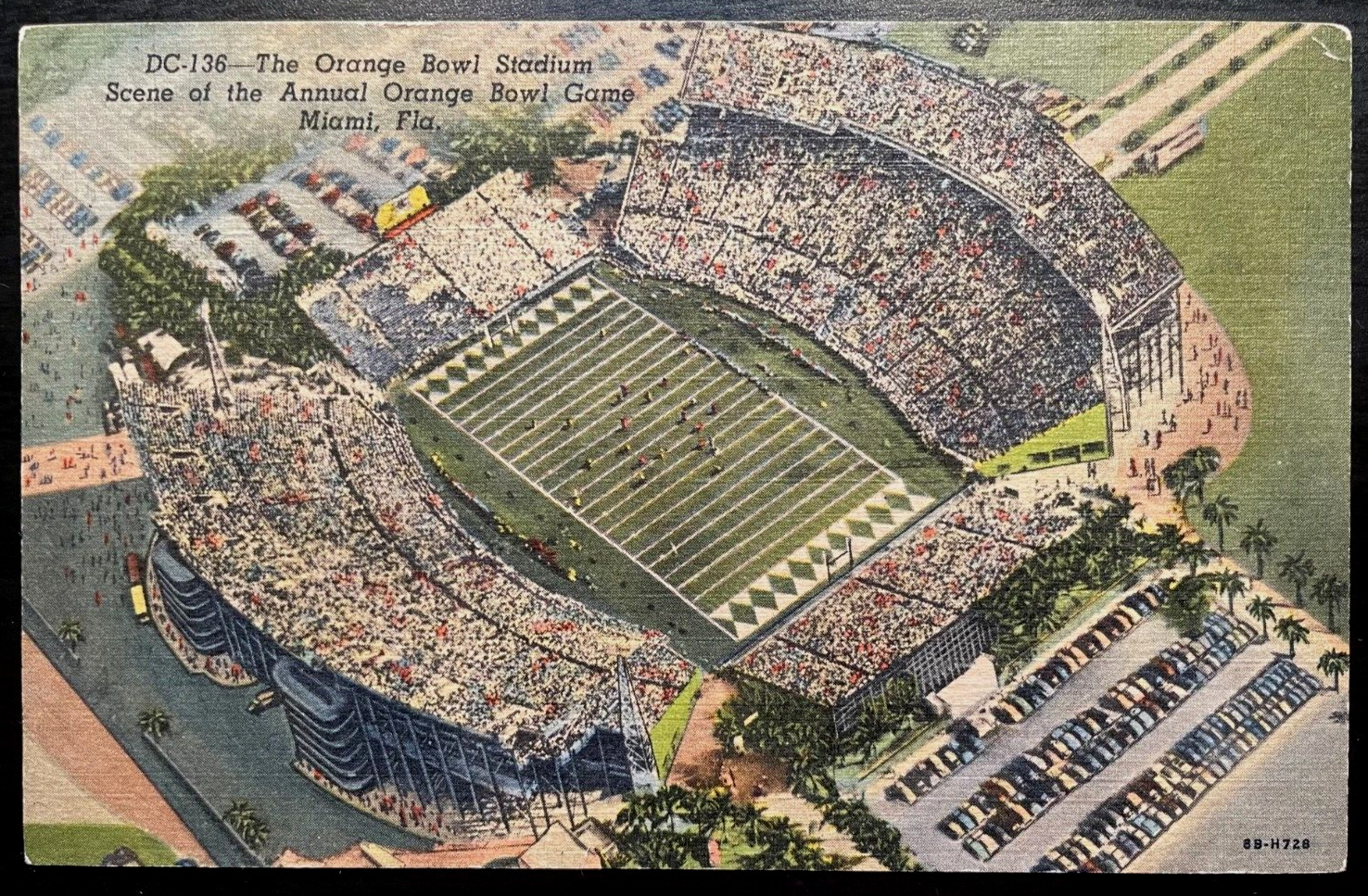 Vintage Postcard 1948 Orange Bowl Stadium, Miami, Florida (FL)