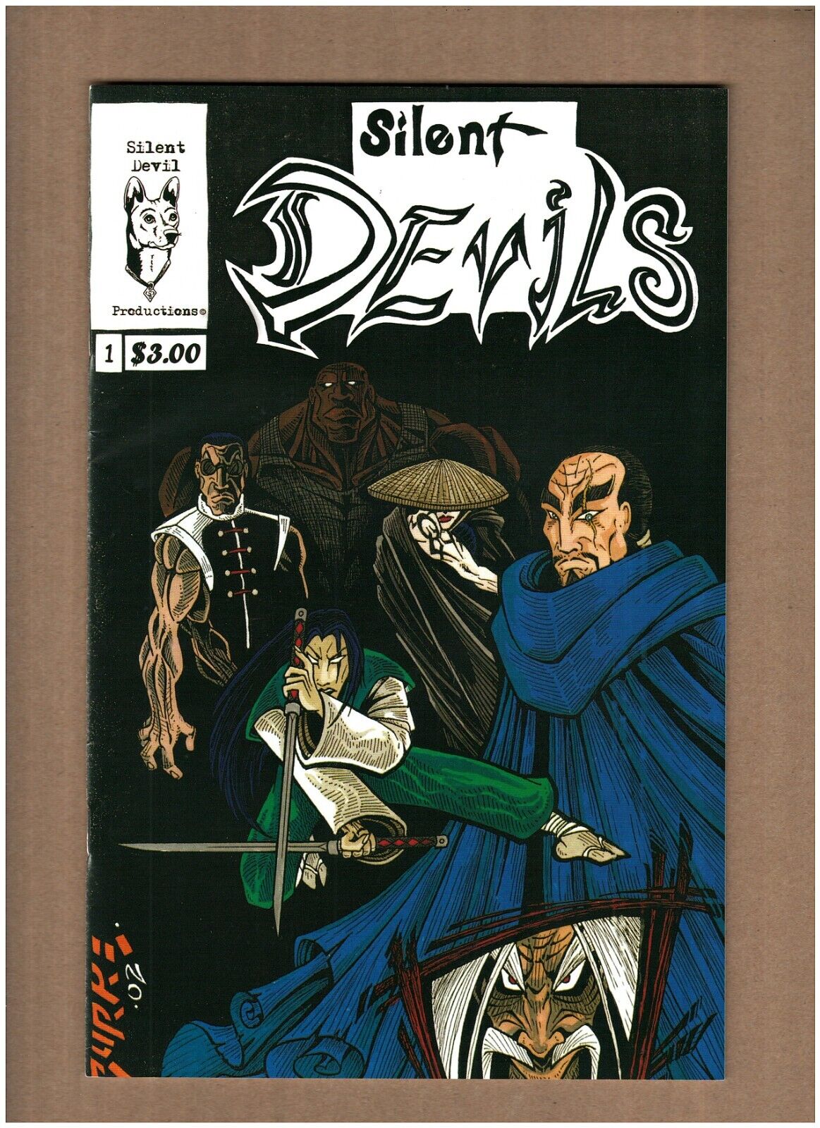Silent Devils #1 2002 Samurai Comics VF + 8.5