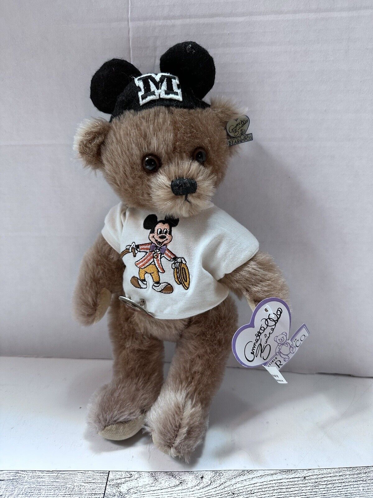 Annette Funicello BEAR MOUSEKEBEAR DAYS OF THE WEEK Monday Limited Ed Mohair 11”