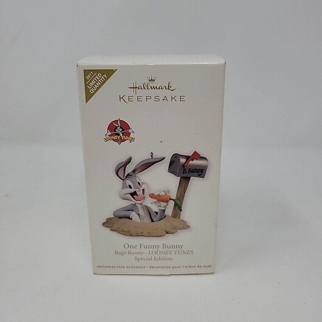 2011 Hallmark Keepsake Ornament “Bugs Bunny Looney Tunes One Funny Bunny” SE NIB
