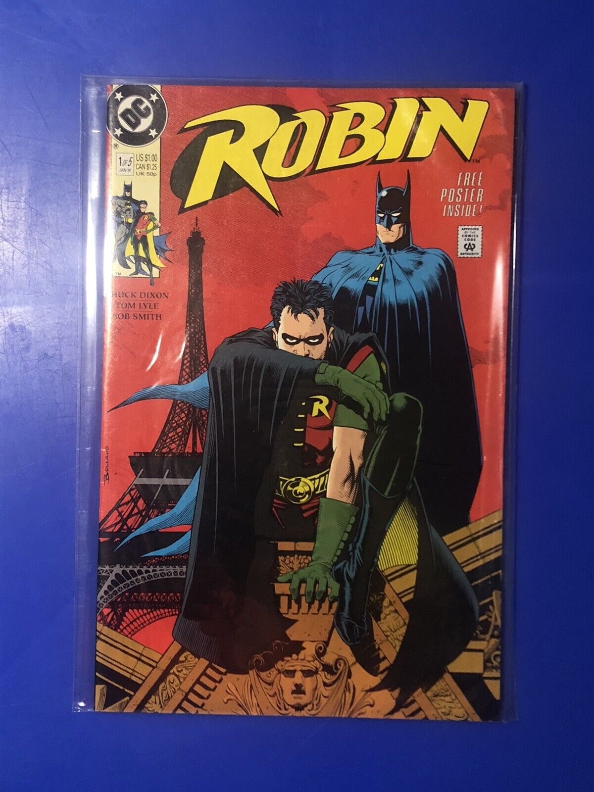 ROBIN #1 1st Appearance Tim Drake Solo Series 1st Print Batman Dc COMIC 1990
