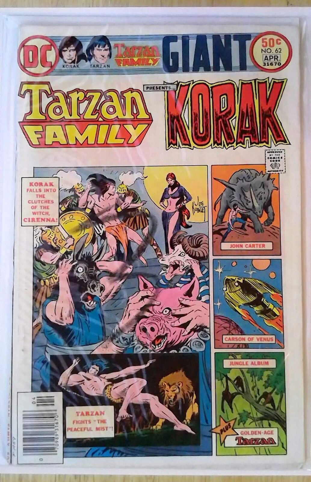 Tarzan Family #62 DC Comics (1976) FN+ 1st Print Comic Book