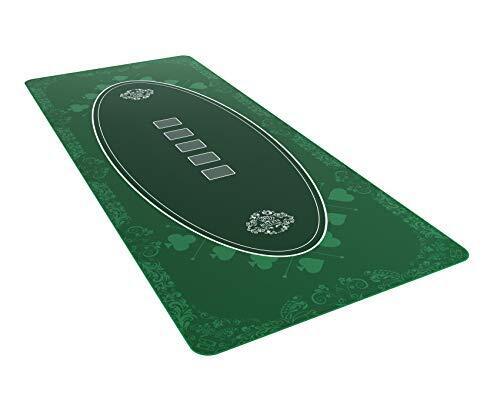 Bullets Playing Cards  Poker Layout  Table Top Mat 6 Foot x 30 inch  Delux