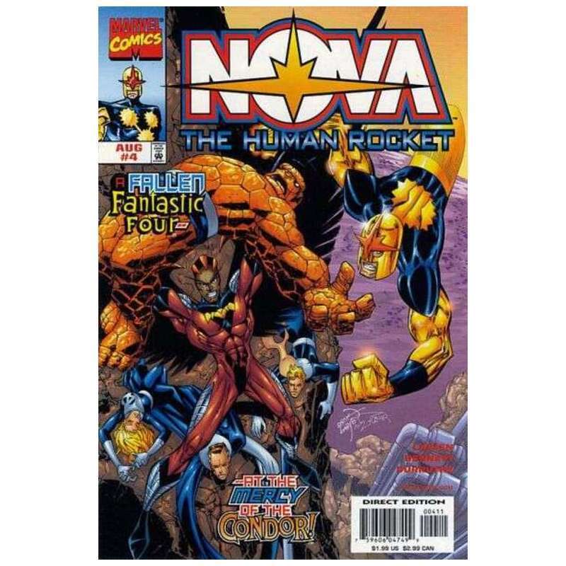 Nova (1999 series) #4 in Near Mint condition. Marvel comics [x~