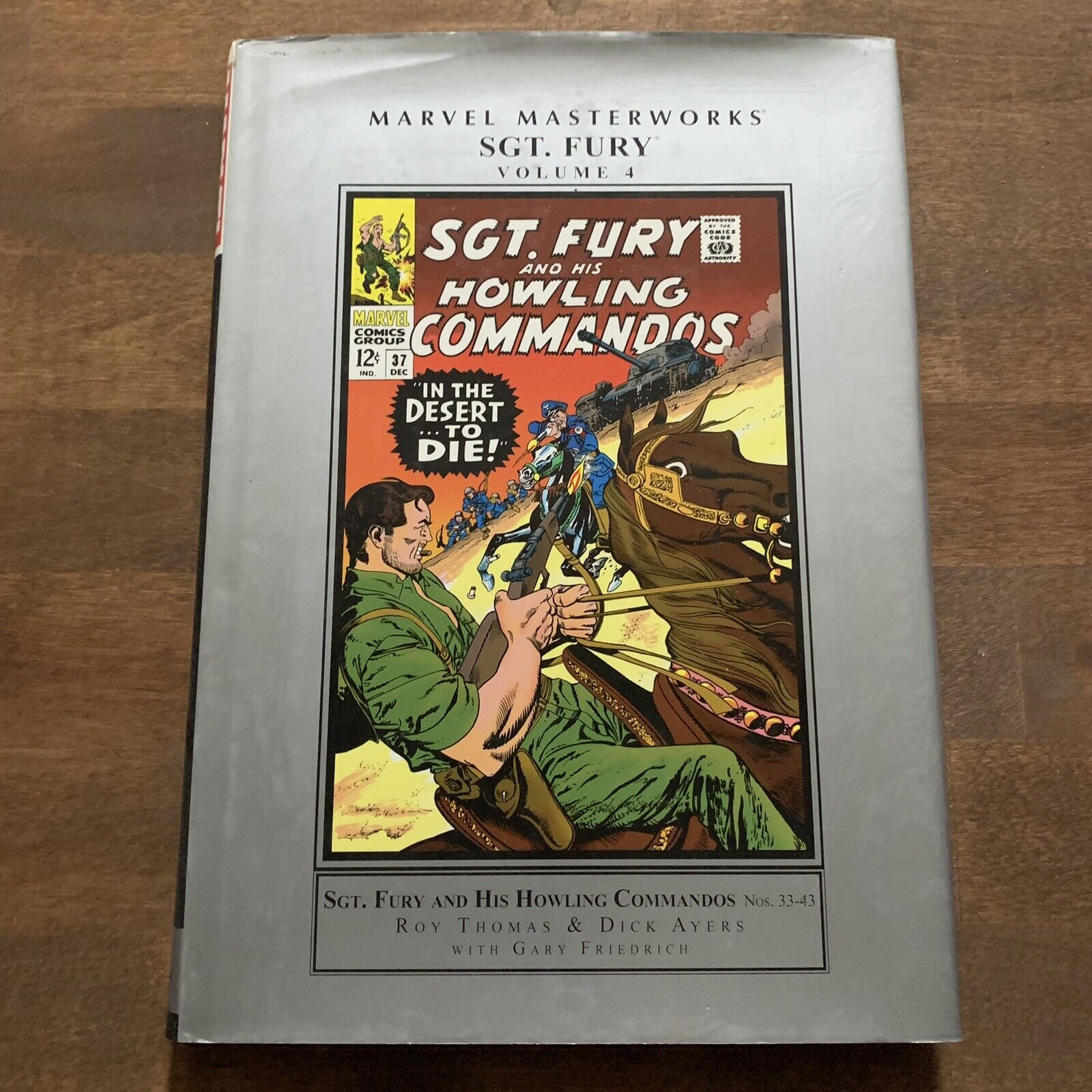 MARVEL MASTERWORKS SGT. FURY AND HIS HOWLING COMMANDOS VOLUME 4 HC VERY RARE OOP