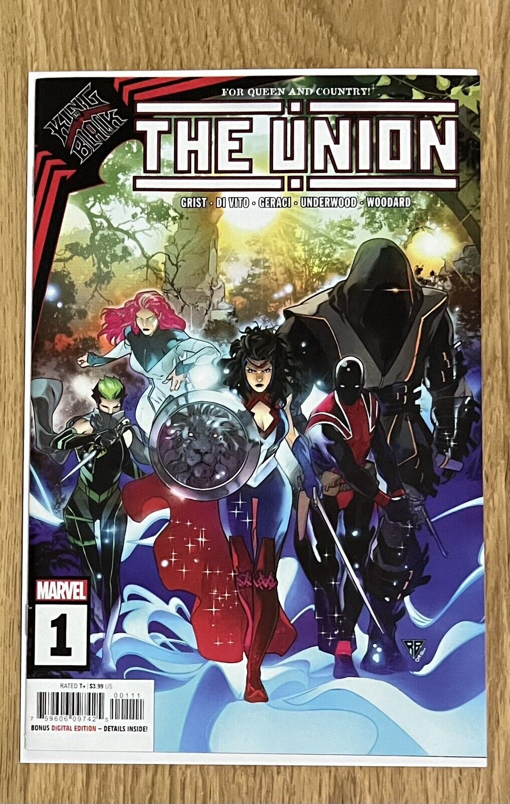 The Union #1 (2021) Marvel Comic Book King In Black Jack