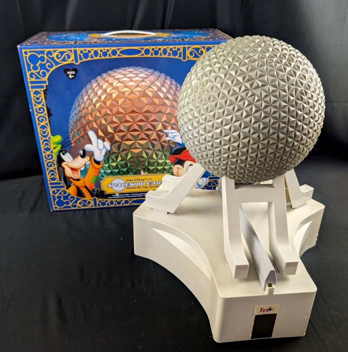 Vintage 2001 Walt Disney World Epcot\'s Spaceship Earth Monorail Accessory w/ Box