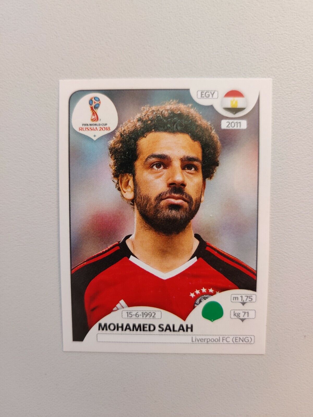 2018 Panini World Cup: Mohamed Salah