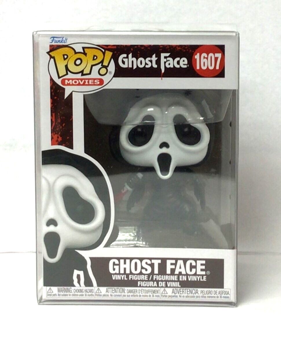 Funko Pop Movies Scream Ghost Face #1607 with CCI POP Protector In-Stock Now