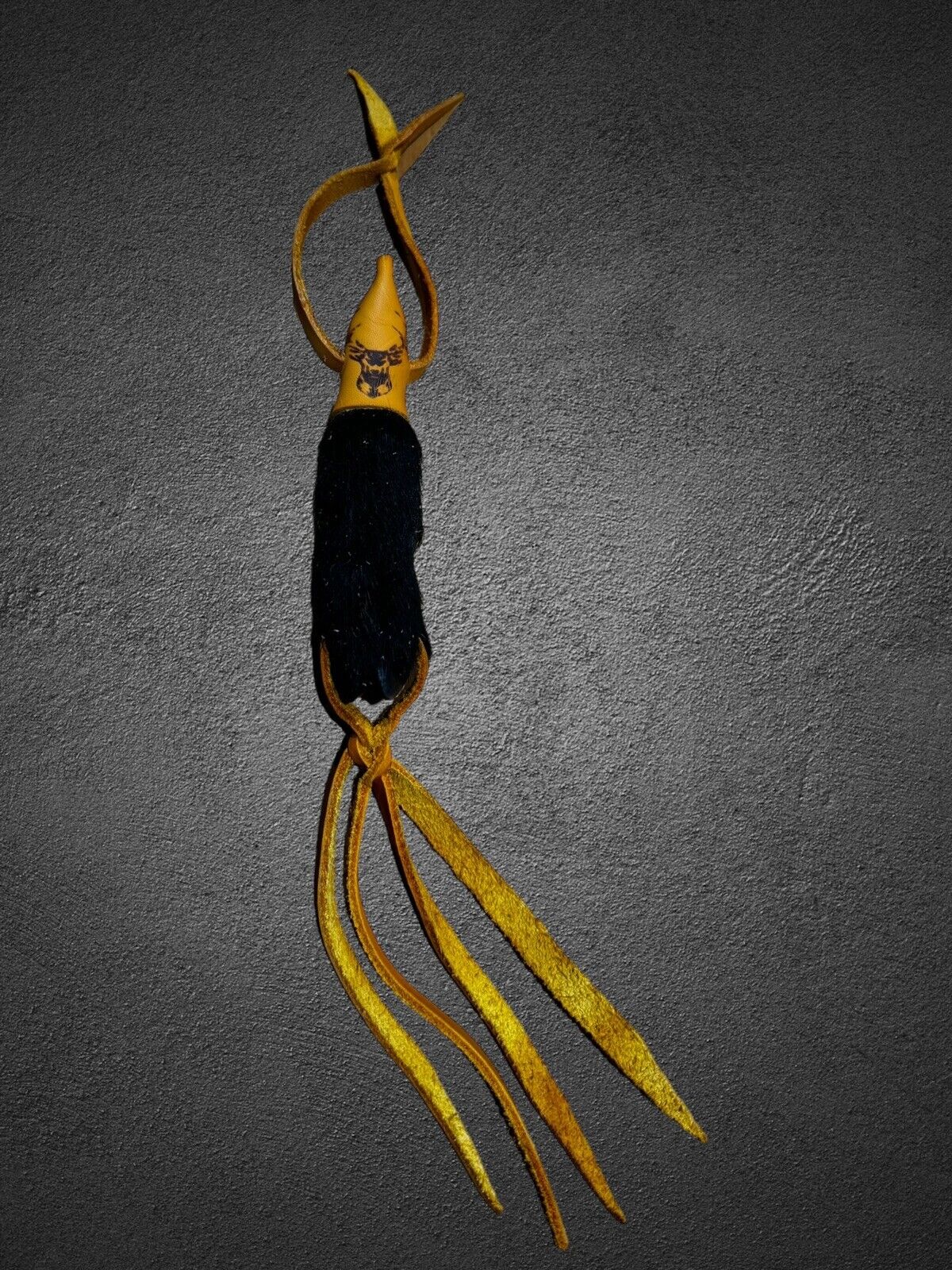 Goat Foot keychain Authentic Llavero Pata De Chivo Cuarta Western Cowboy Whip