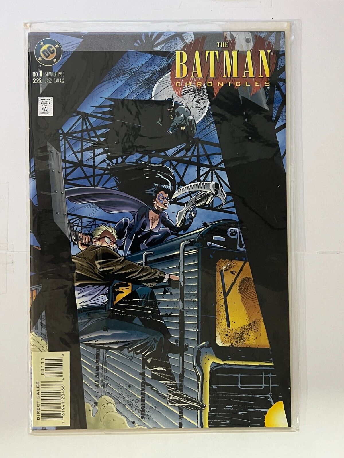 Batman Chronicles #1 (DC 1995) Movie, The Midnight Train KEY | Combined Shipping