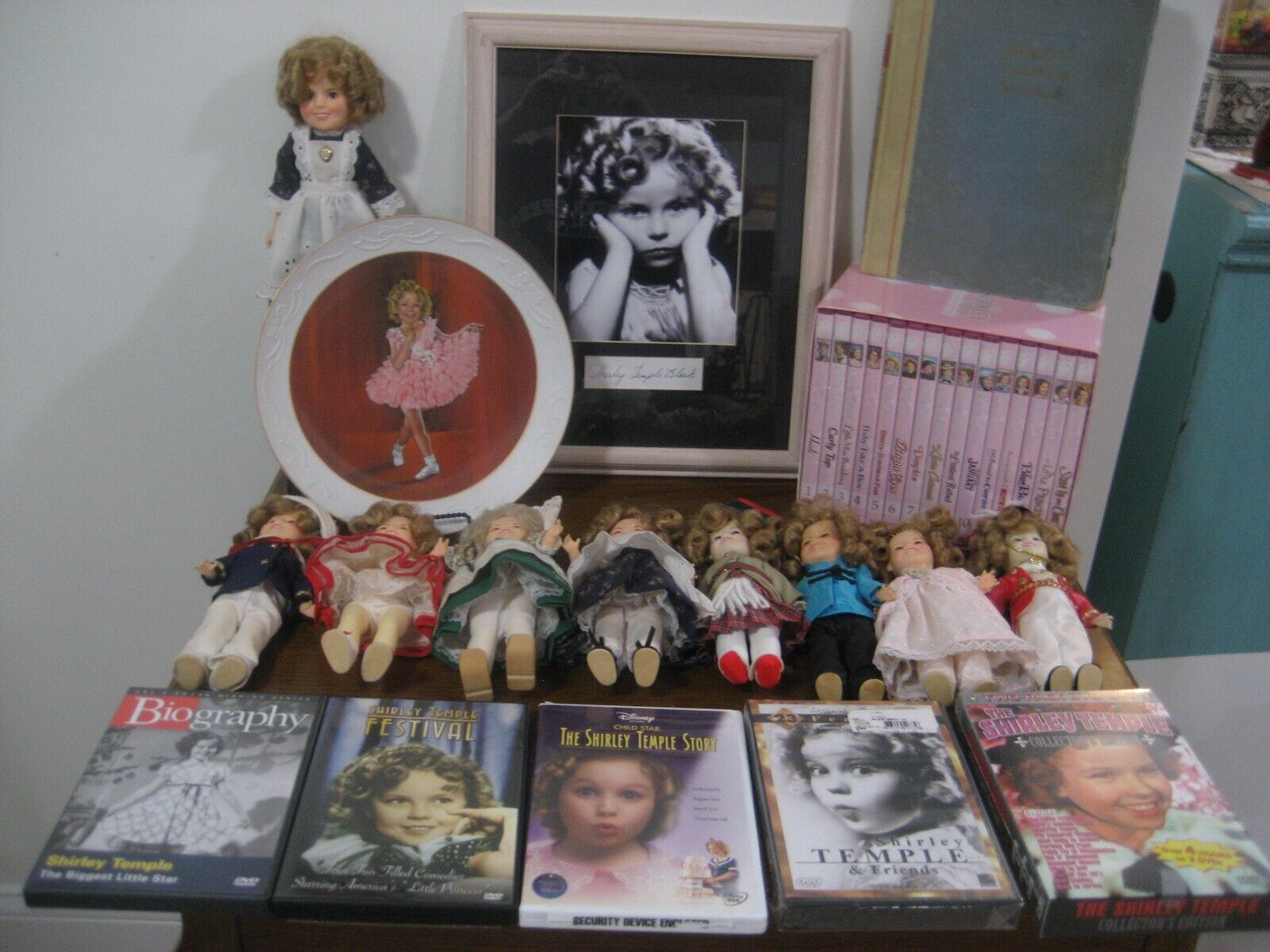 My Own Vintage Shirley Temple Estate Collection -  A Collector's Dream  Look