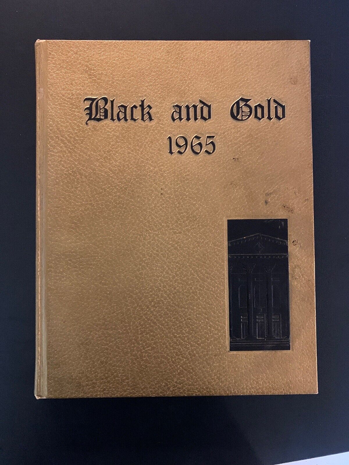 1965 R.J. Reynolds HS Black And Gold Yearbook Winston Salem NC
