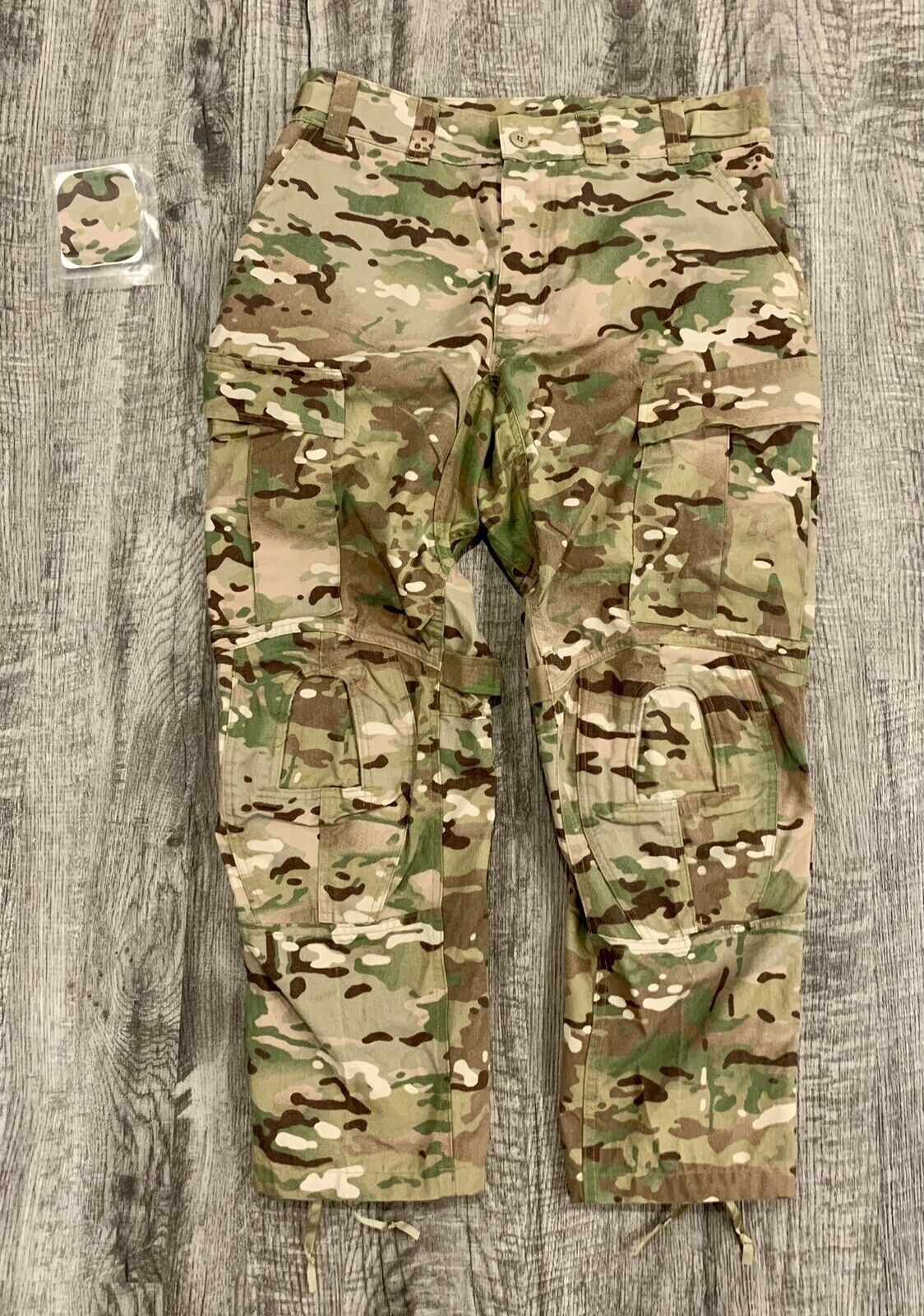 NWOT USGI Multicam Army Combat Pants FRACU with Crye Knee Pad Slots Large Short