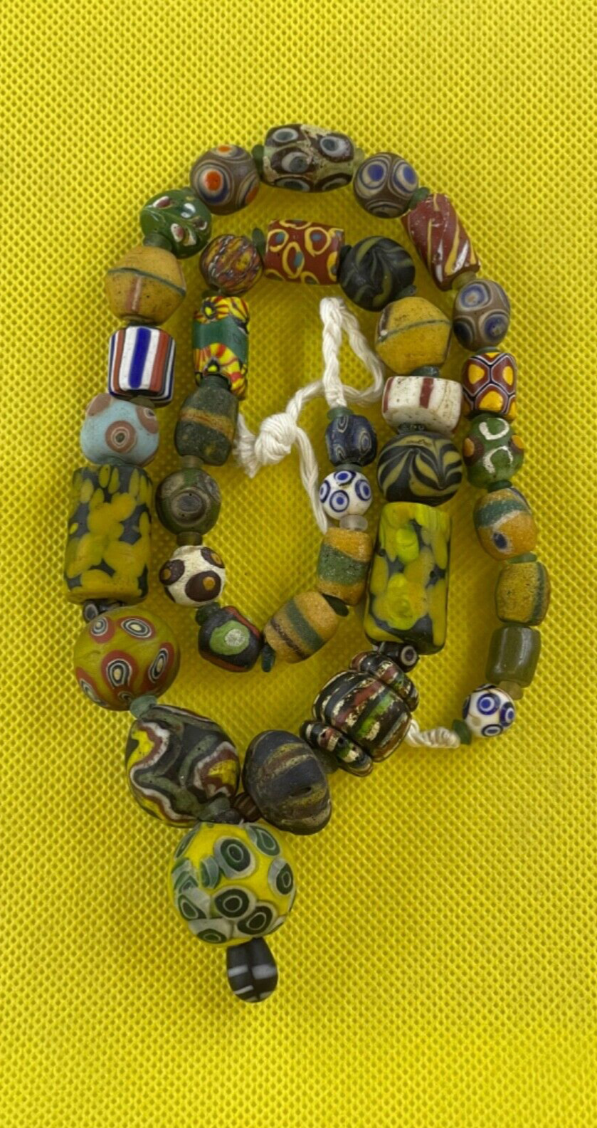 beautiful ancient roman gabri beads necklace