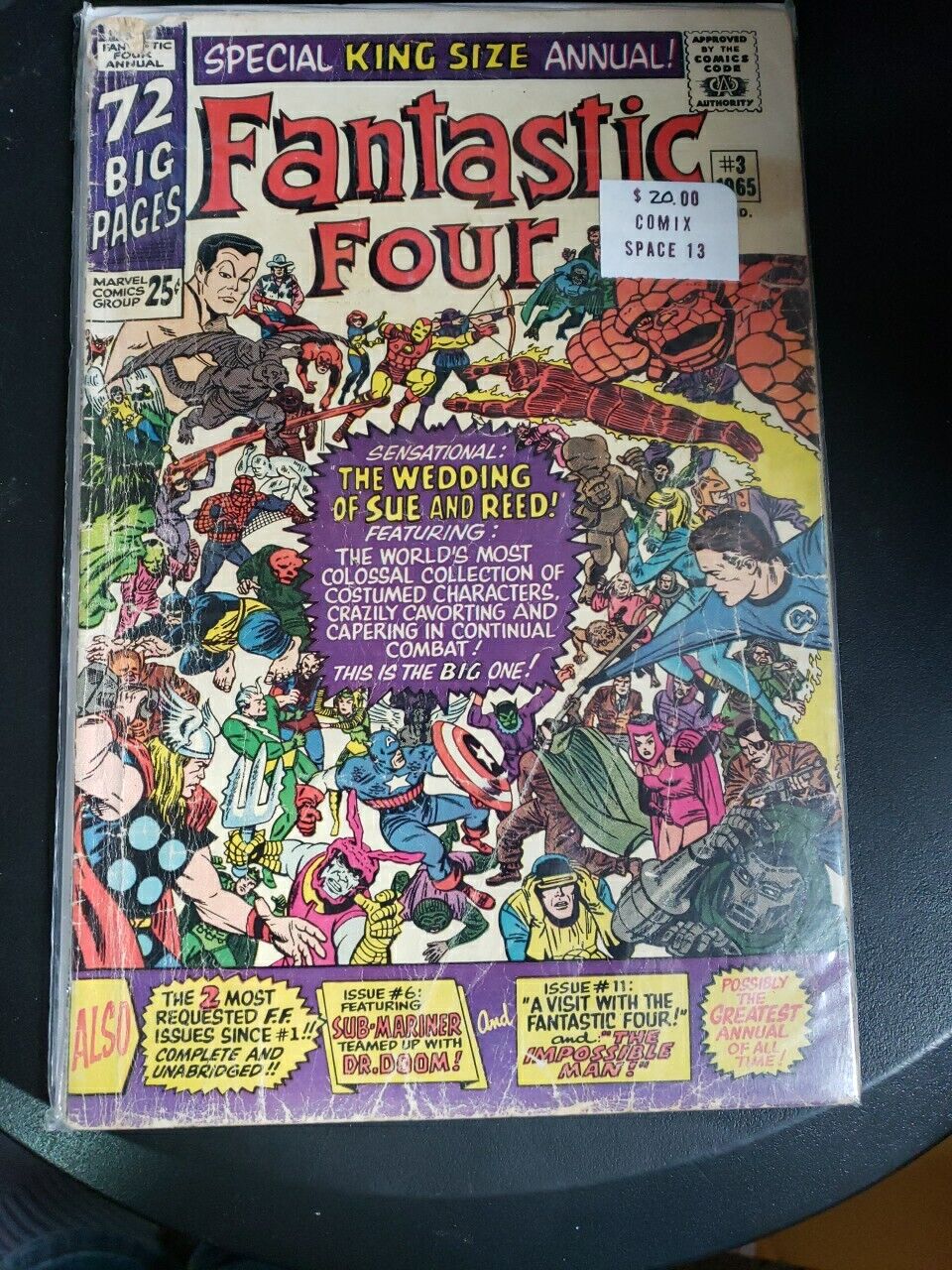 Fantastic Four Annual # 3 - Wedding of Sue & Reed