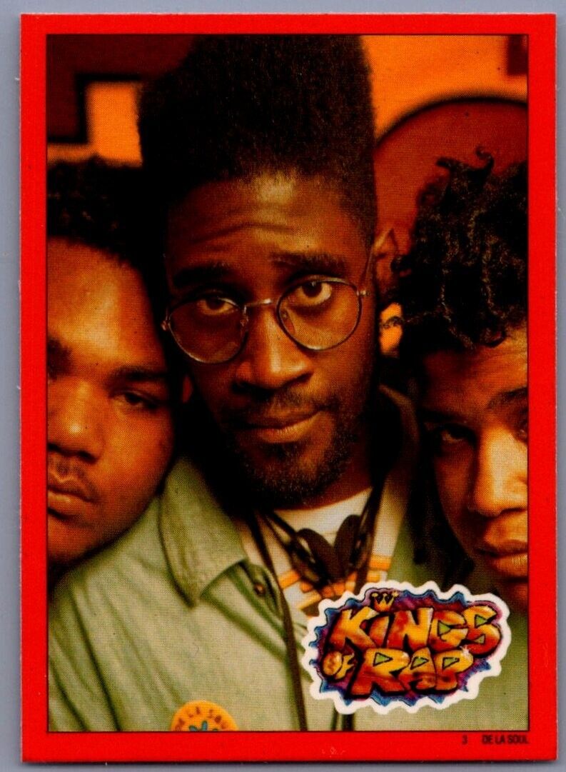 1991 Topps Kings of Rap De La Soul #3