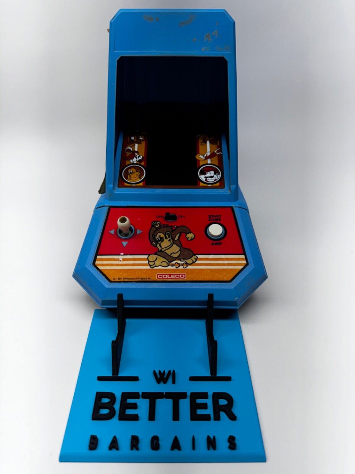 Vintage 1981 Nintendo Donkey Kong Table Top Mini Arcade Game. Tested