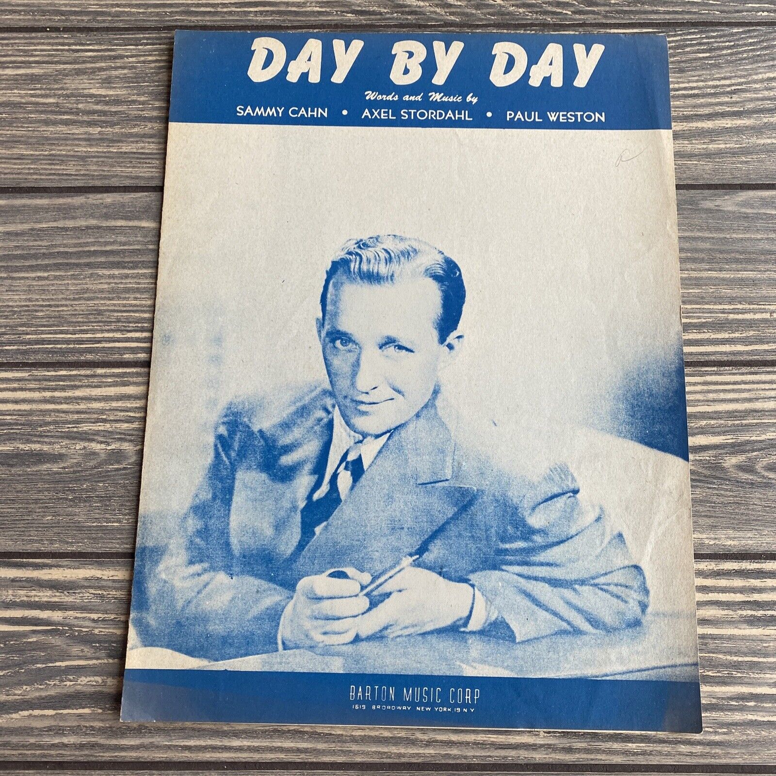 Vintage 1945 Day By Day Sheet Music Sammy Cahn Axel Stordahl Paul Weston