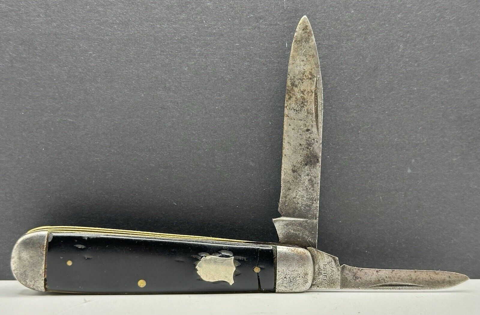 VTG Syracuse Pocket Knife Folding 2 Blade 