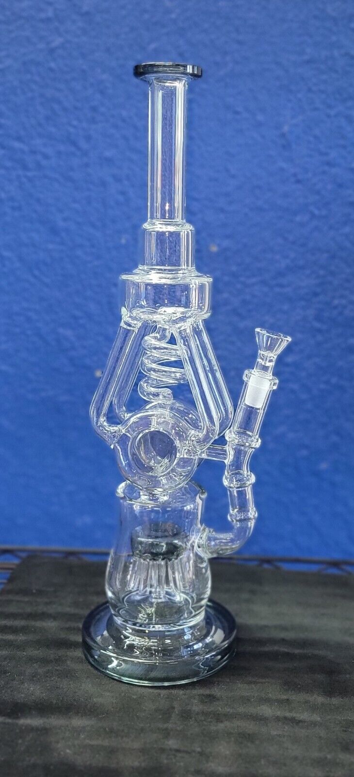 Water Bong Recycler Glass 16-1/4\
