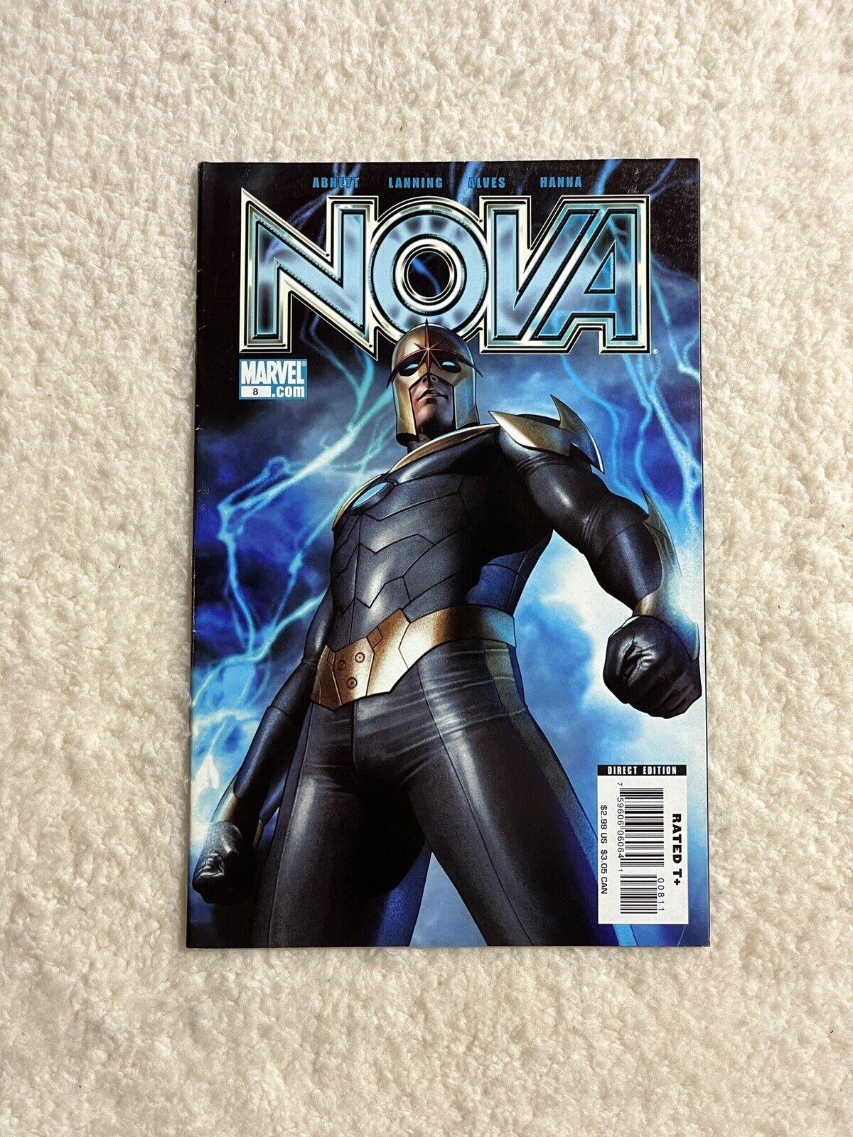 Nova Vol 4 #8 1st Appearance of Knowhere & Cosmo Marvel Comics 2008