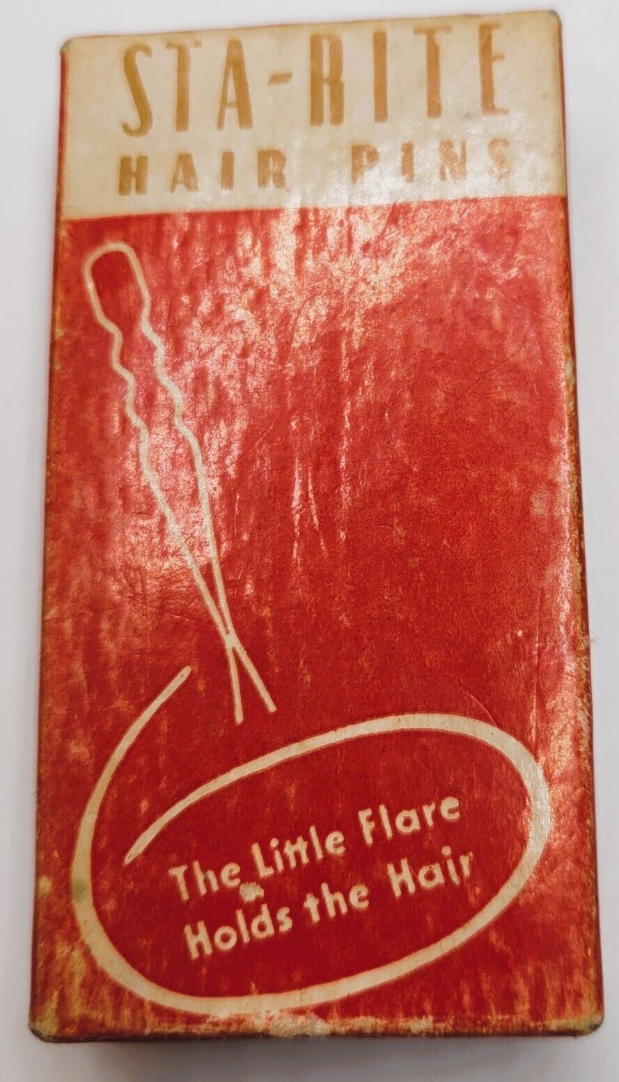 Vintage 1950’s Sta-Rite Hair Pins In Original Box Bobby Pins. Box is full. 