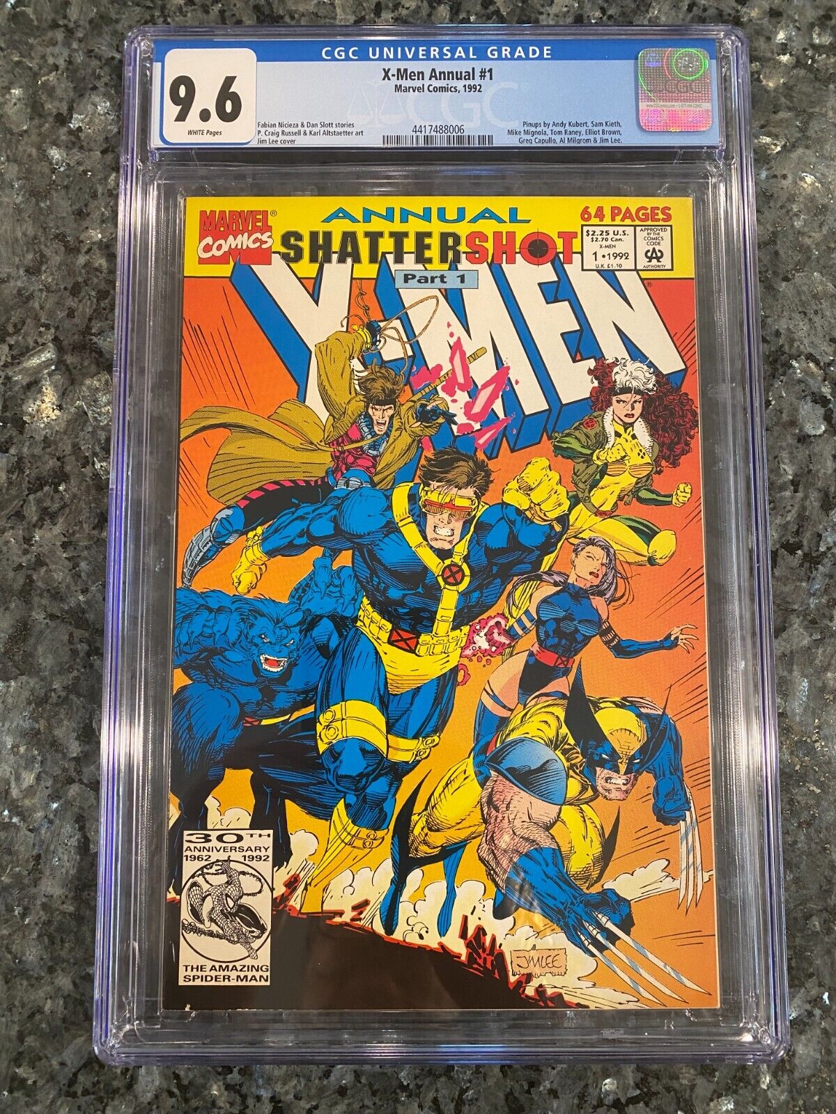Extraordinary Marvel Extravaganza: X-Men Annual #1 - CGC 9.6 White Pages