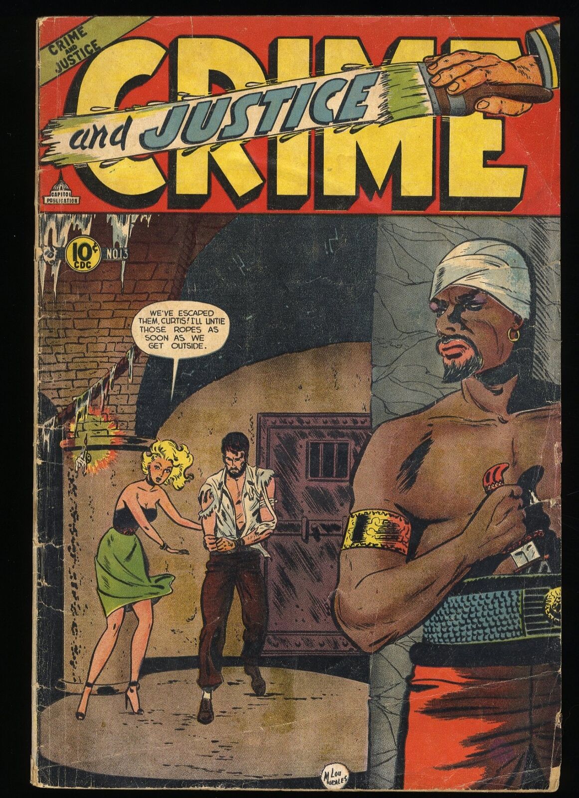 Crime and Justice #13 GD 2.0 Charlton 1953