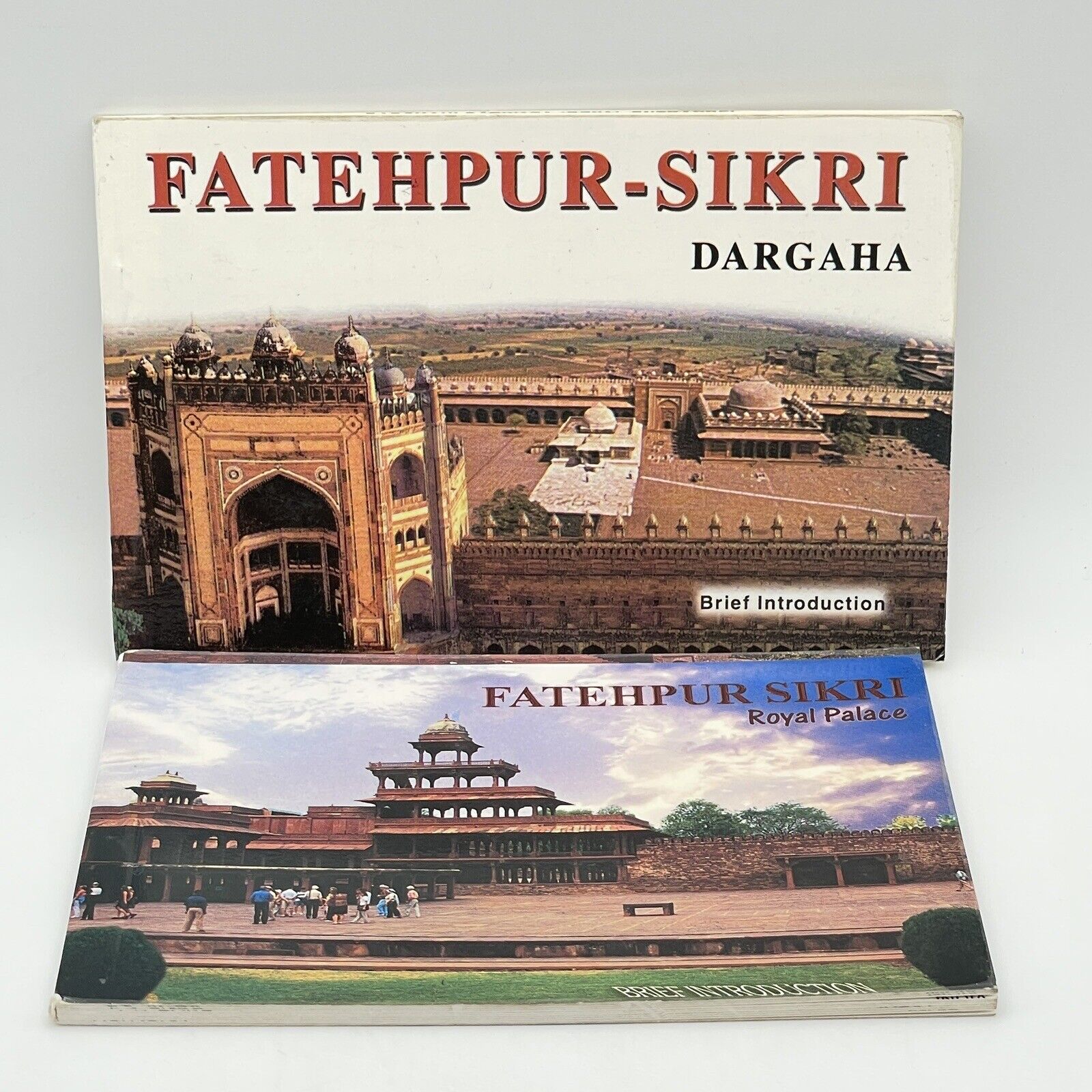 India Fatehpur Sikri Royal Palace Dargaha Booklet of 16 Postcards Buildings VTG