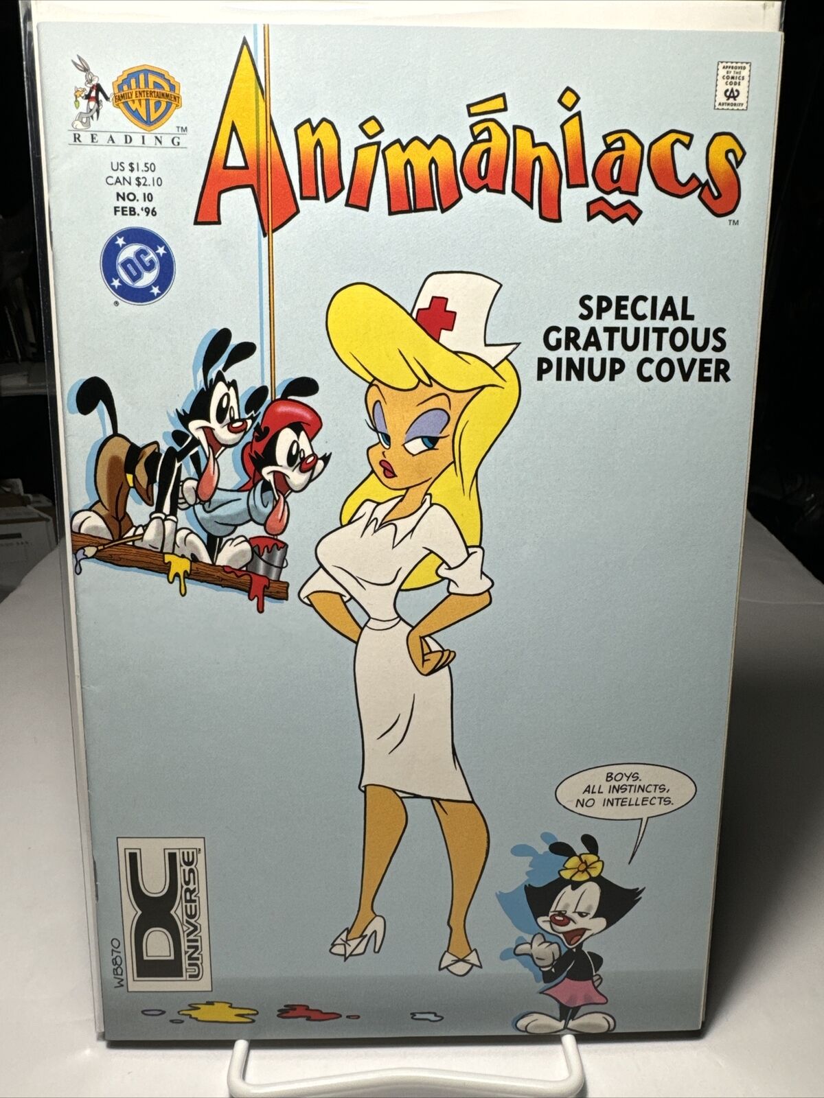 Animaniacs #10 DC Universe Logo Variant 1996