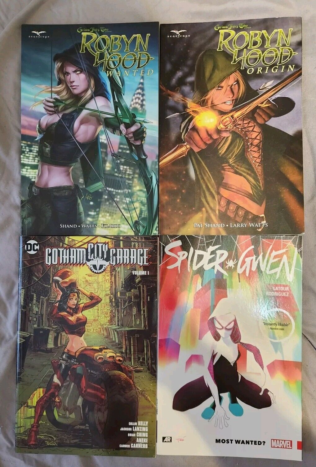 Grimm Fairy Tales Presents Robyn Hood #1 and #2 Plus Extras Comic lot