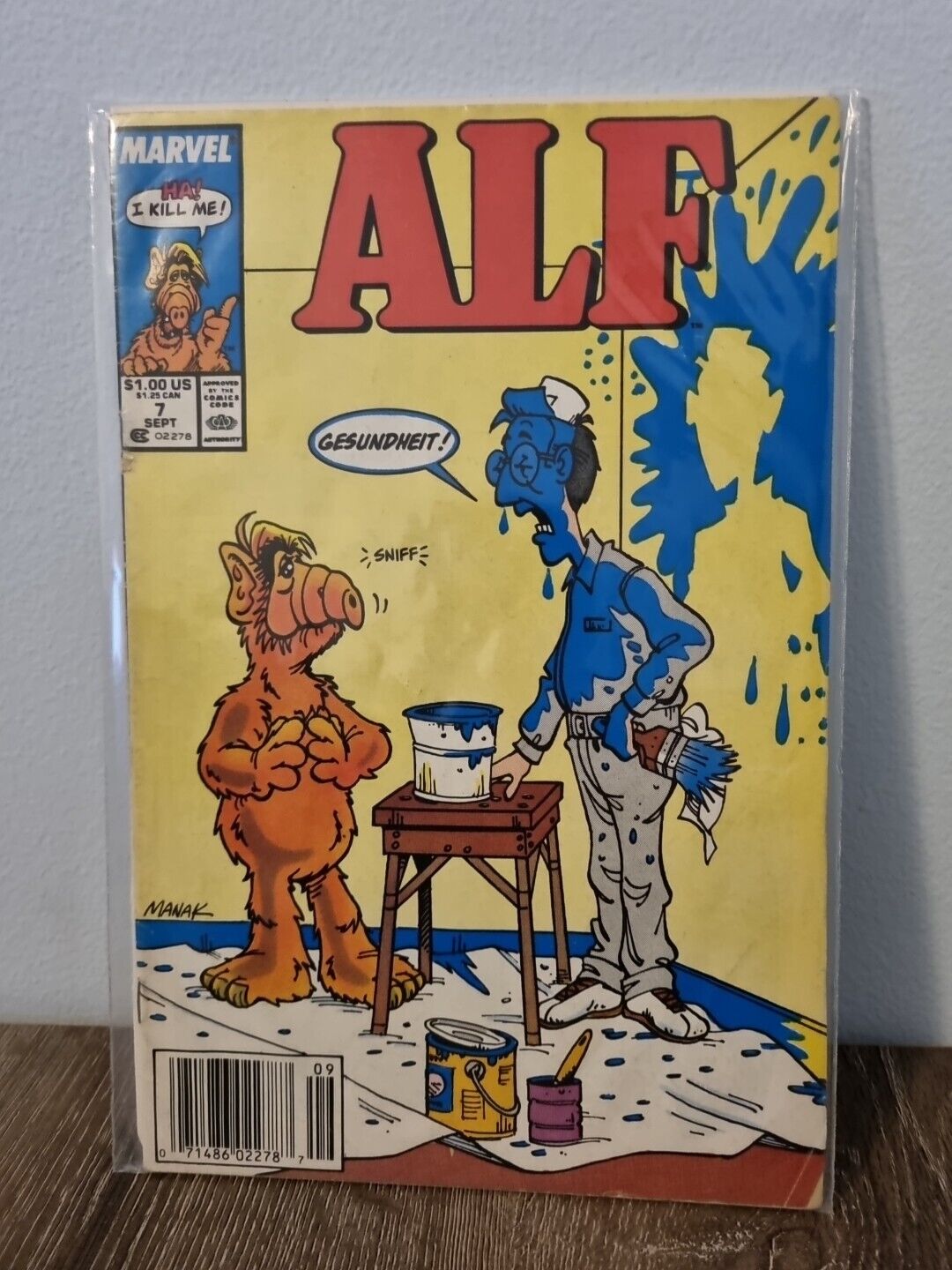 ALF #7 Marvel comic book