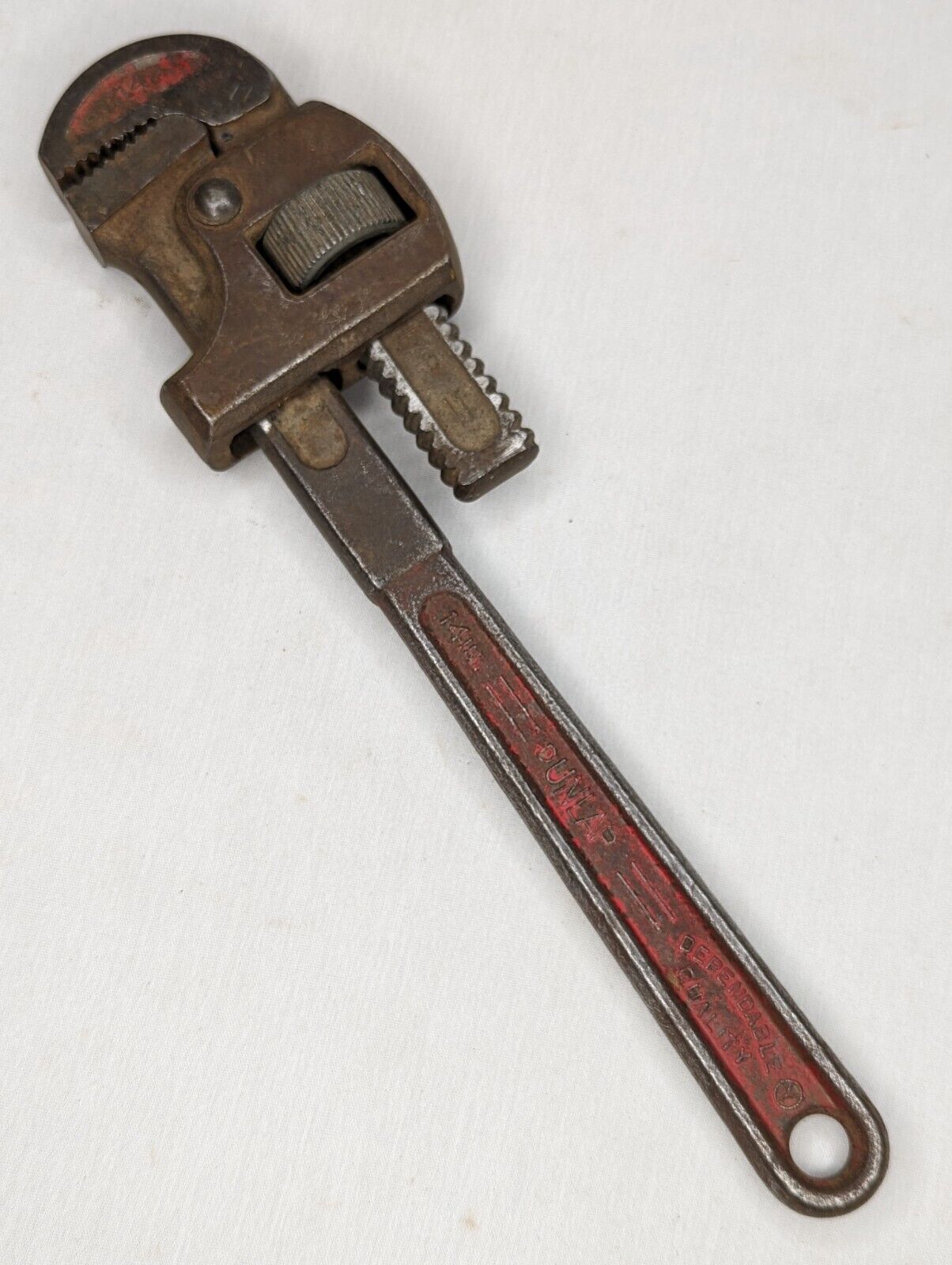 Vintage Dunlap Pipe Wrench 14