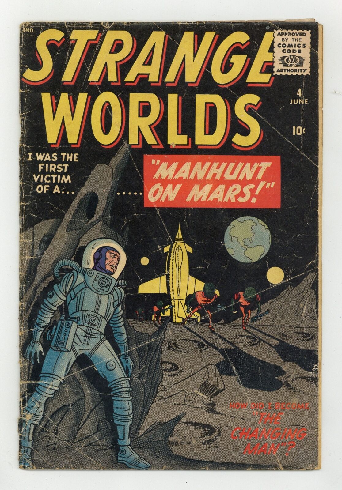 Strange Worlds #4 FR/GD 1.5 1959