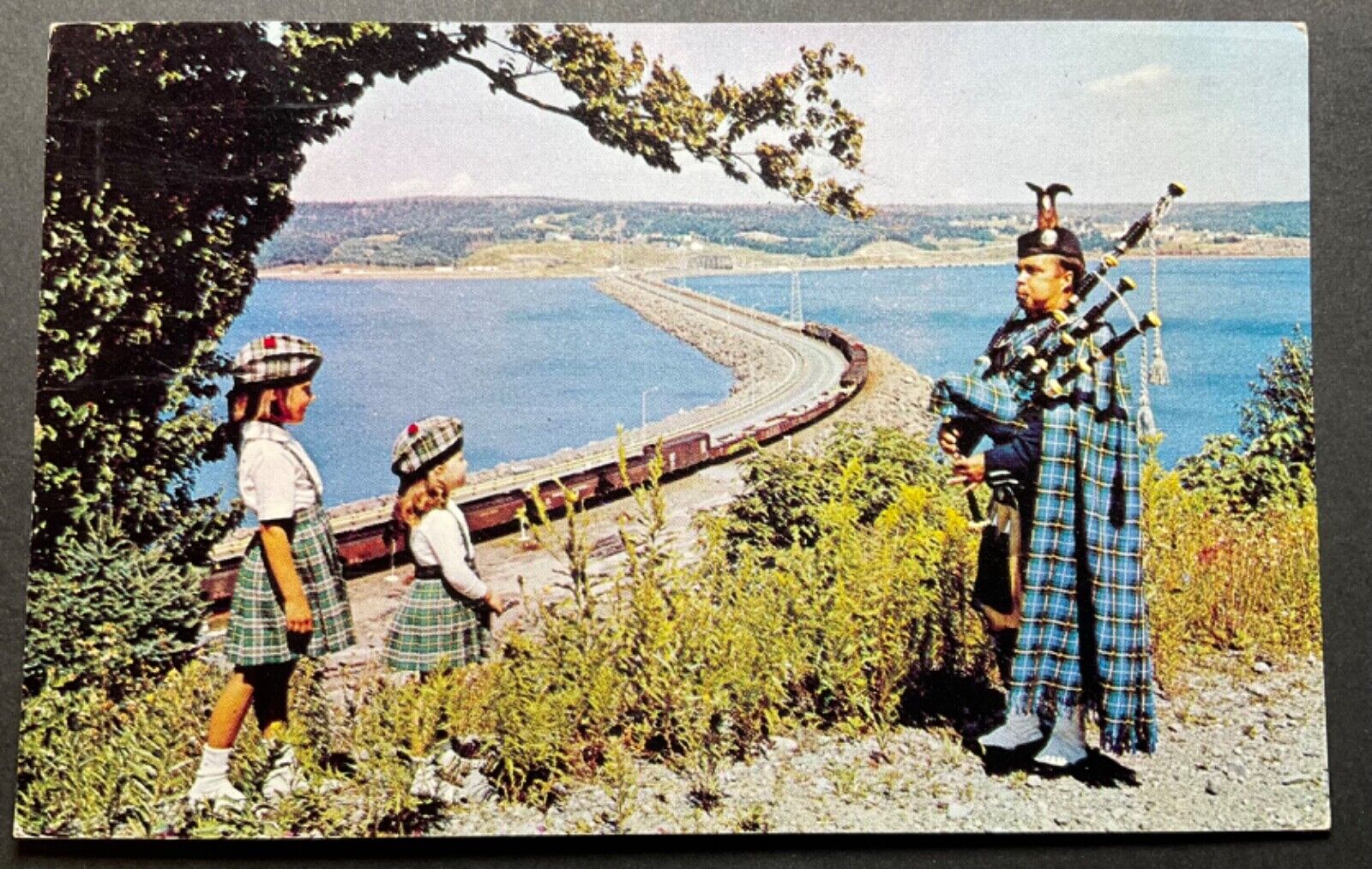 Halifax Nova Scotia Canada Postcard Deepest Causeway in the World