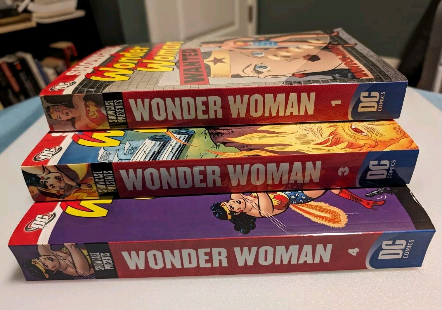 DC Comics Showcase Presents: Wonder Woman Volume 1 3 4 Lot of 3 Books