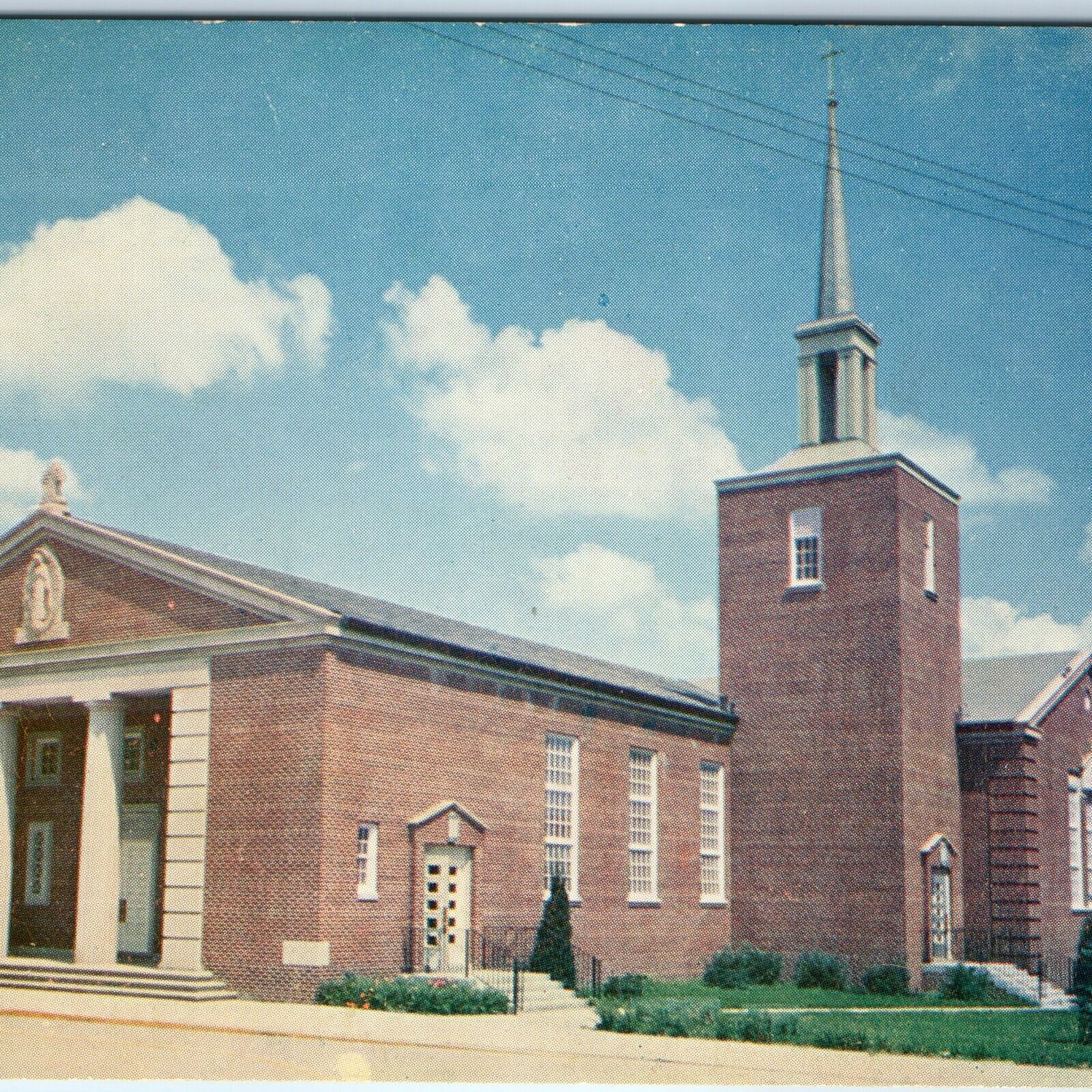 c1960s Sioux City, IA Immaculate Conception Church Ridge Morningside Ave PC A232