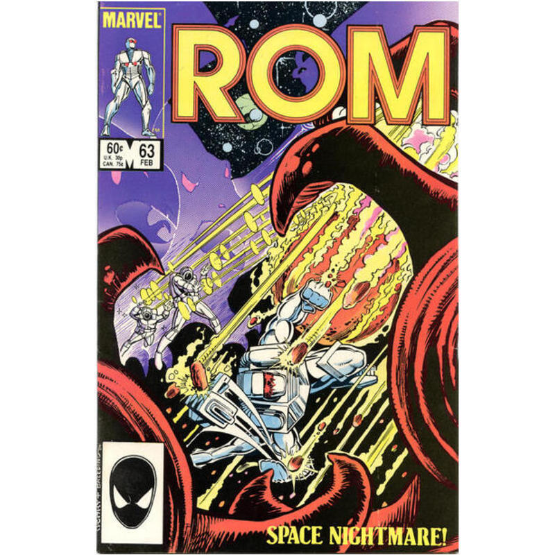 Rom #63  - 1979 series Marvel comics VF+ Full description below [z;