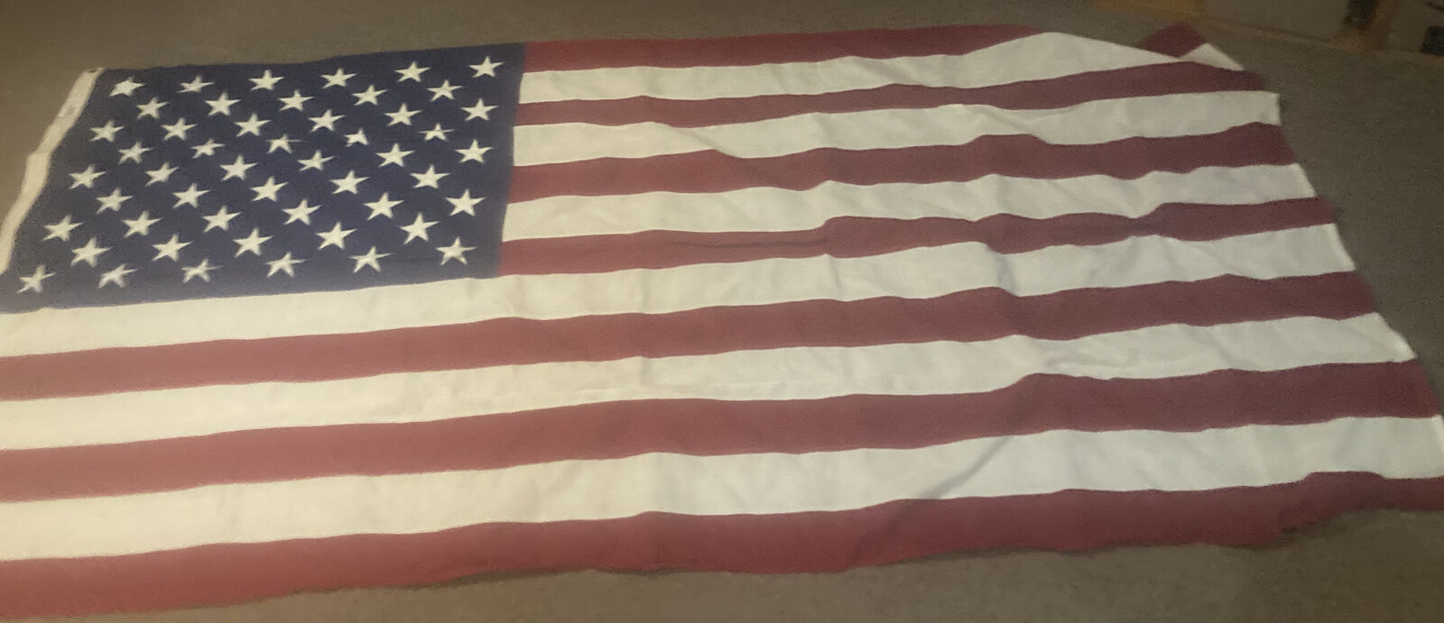 50 Star American Flag - 112 w x 55 h